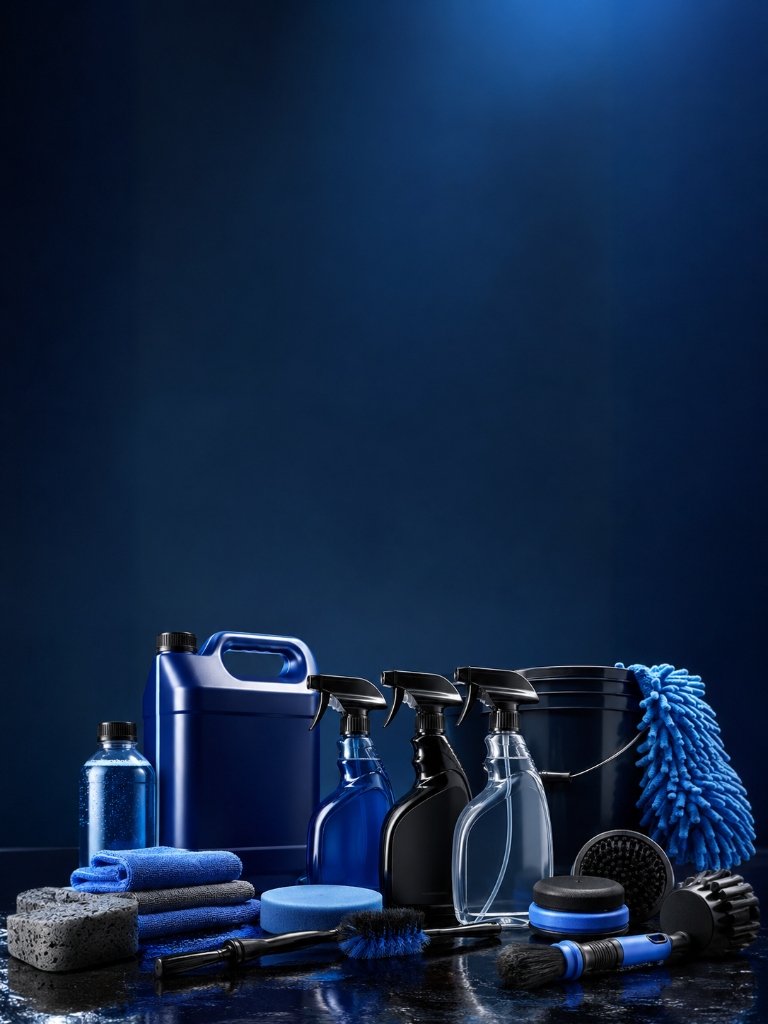 Car Care cleaning products mobile banner